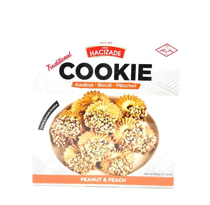 Hacizade Cookies with Peanut Peach 350g