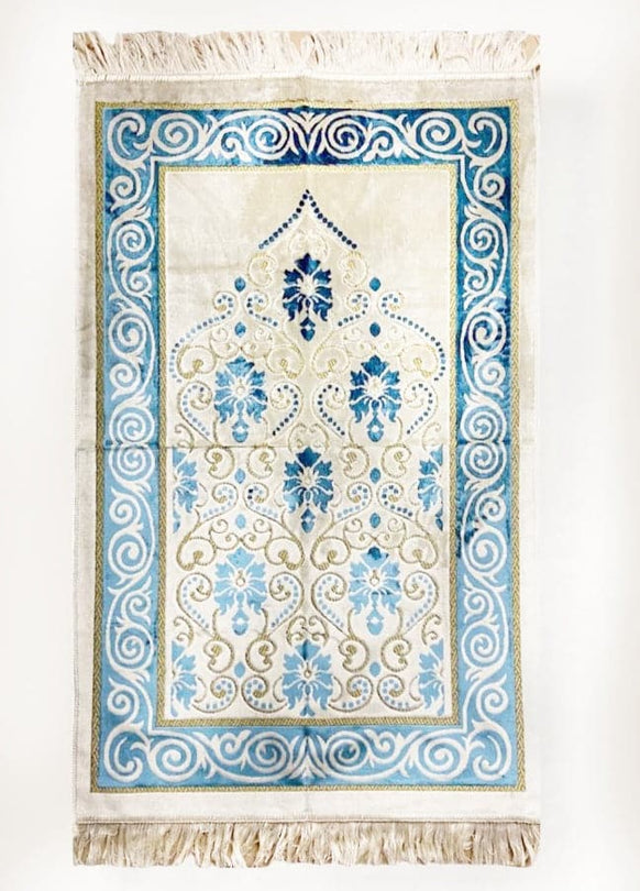 prayer mat 1 prayer rug namaz blue