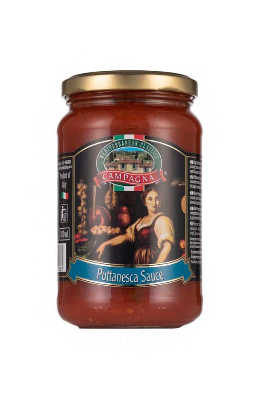 puttanesca sauce campagna 350g