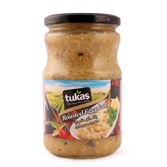 Tukas Roasted Eggplant kozlenmis patlican 650g GLASS