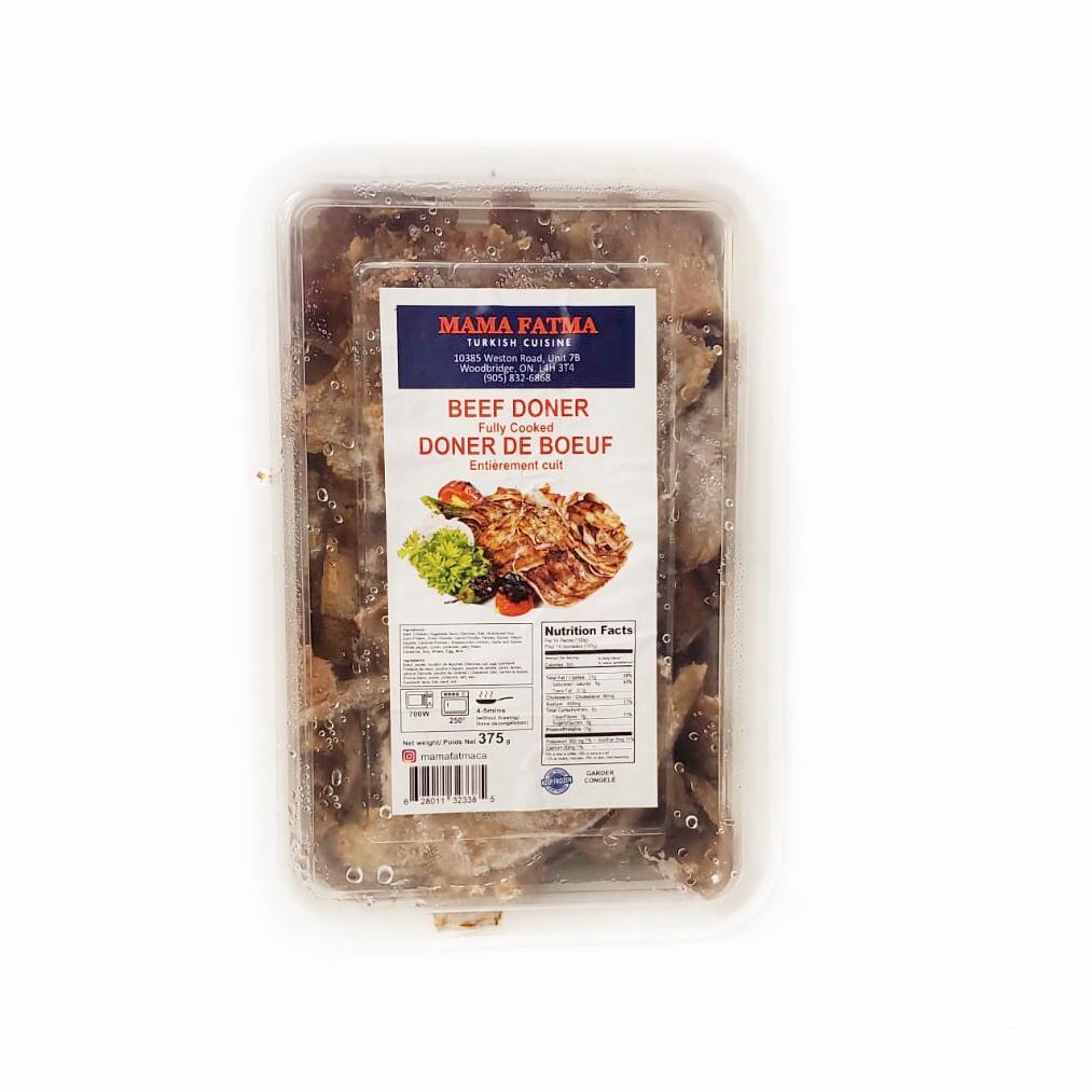 Frozen doner beef and chicken now available