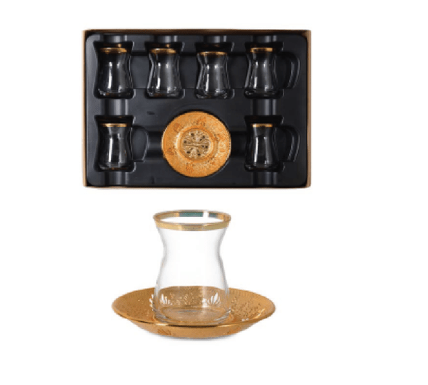 Gold tea set
