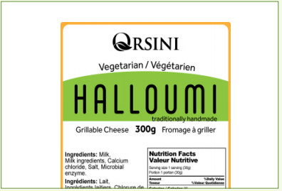 Halloumi  cheese (hellim peyniri)