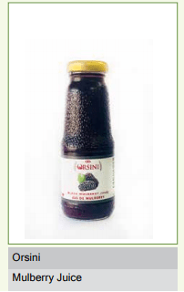 Mulberry Juice first time in Canada