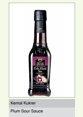 Plum sour sauce