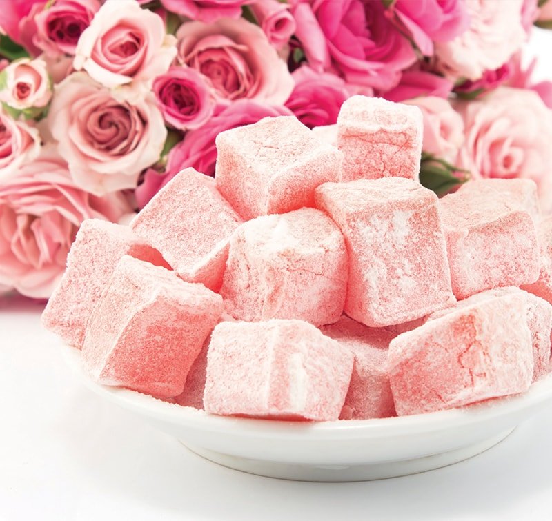 Turkish Delight with Rose