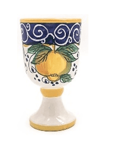 Amalfi Goblet, Italian ceramic