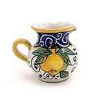 Amalfi milk jug, Italian ceramic - TurkishMart