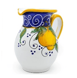Amalfi Pitcher, Italian ceramic - TurkishMart