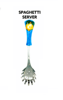 Amalfi Spaghetti server (Tiraspaghetti), CERAMIC HANDLE - TurkishMart