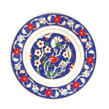 Blue Turkish Plates | 17cm - TurkishMart