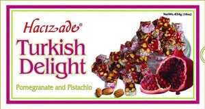 Buy Turkish Delight | Pomegranate Pistachio | 454g
