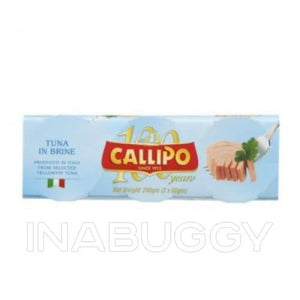 Callipo Solid Light Tuna "in Water" - 3 tins/80g each