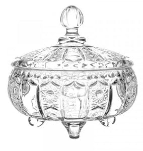 Decorative Glass Bowls | 1 Crystal Clear Jar