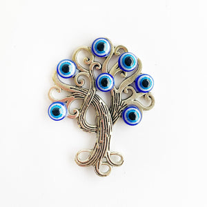 Evil Eye magnet Tree of life bigger beads
