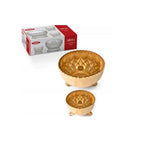 Glass Bowl | Crystal Cut | Set of 3 - TurkishMart