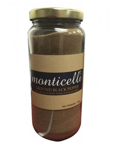 Ground Black Pepper | Monticelli | 250g