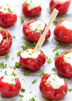 Hot Cherry Peppers Stuffed with Feta 490ml 