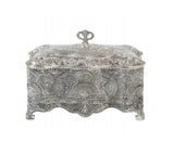Jewelry box Silver pattern - TurkishMart