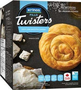 Krinos Fillo Twisters Feta Ricotta cheese 840g 