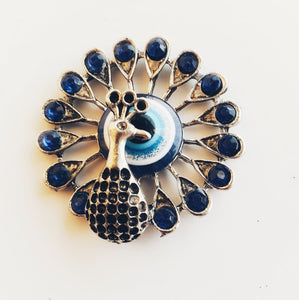 Peacock Evil Eye Magnet | 1Pc