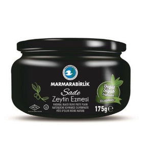 Plain Black Olive Paste | Marmarabirlik | 175g