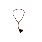 Prayer beads (Rosary) "Red with gold detailed" "Tesbih" - TurkishMart