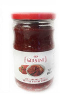 Red pepper paste | Hot | Orsini 650g | Glass Jar - TurkishMart