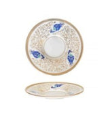 Saucer Plates | Istanbul Blue tulip | Set of 6 - TurkishMart