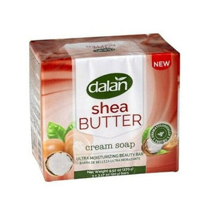 Shea butter | soap | Moisturising | Dalan | 3 x 90g