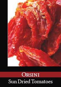 Sun Dried Tomato Halves | Orsini | 2500g