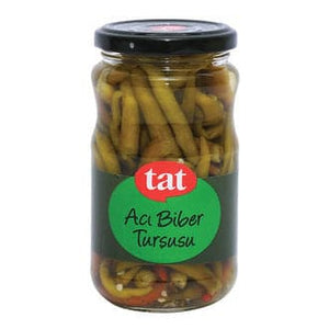Tat Hot Pepper Pickles | 330g | Turkish store