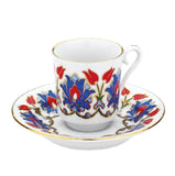 Turkish Cups Porcelain Set of 2 