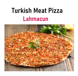Turkish Meat Pizza | Lahmacun (lahmajoun) 6 pack