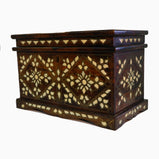 Wooden Chest | Mother of pearl inlaid | 1 - TurkishMart