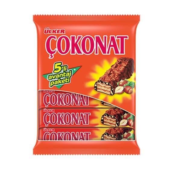 Ulker Cokonat 120g 5 pck 