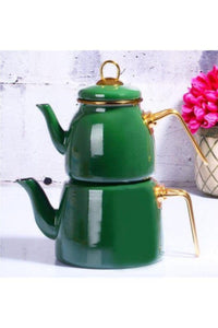 Authentic Turkish Tea pot | Caydanlik |  1 set