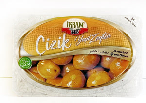 Scratched Green olives |  Arabic grocery  | 200g