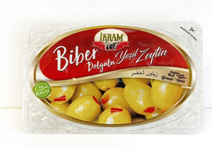 Stuffed Green olives | with Red Peppers | 200g