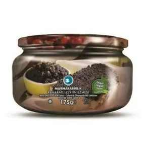 Olive tapenade | Olive paste  (siyah zeytin ezmesi)  Spicy 175g