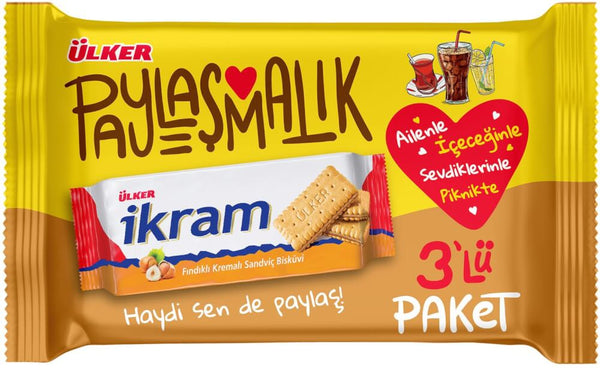 Ulker İkram | Cocoa Sandwich Biscuit | 252g – TurkishMart